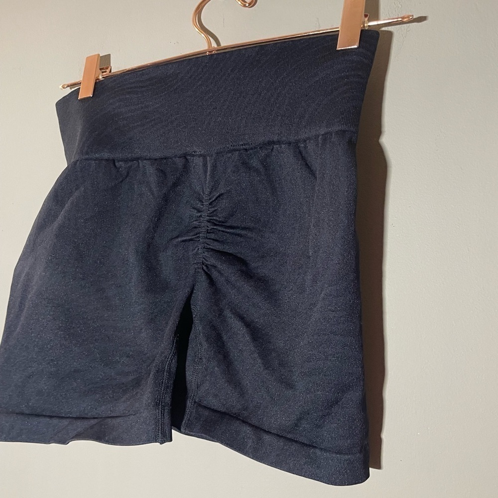 Bo+Tee Women's Black Biker Shorts Size S - Picture 4 of 4